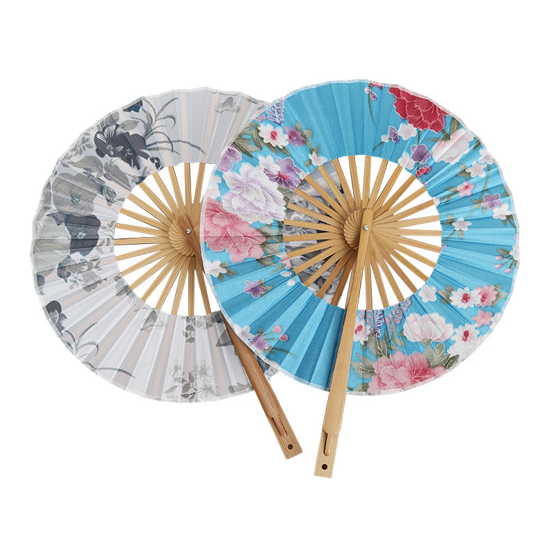 Fan de molino de viento plegable personalizado para dibujar el estilo japonés fan plegable fan plegable portátil animación al por mayor personalizado
