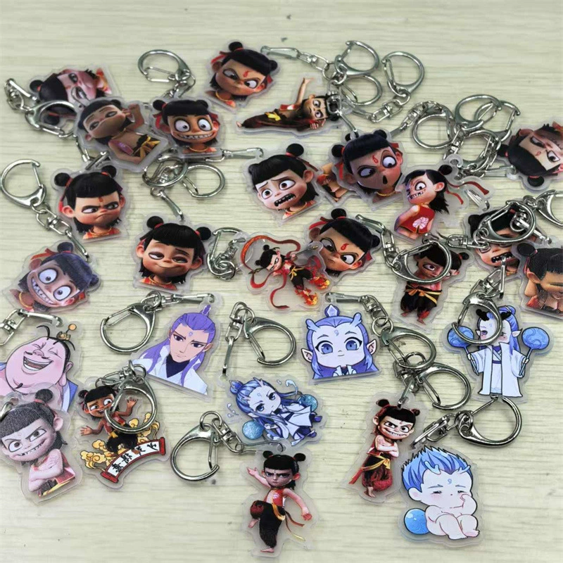 Cute backpack accessory, acrylic keychain, Birthday gift