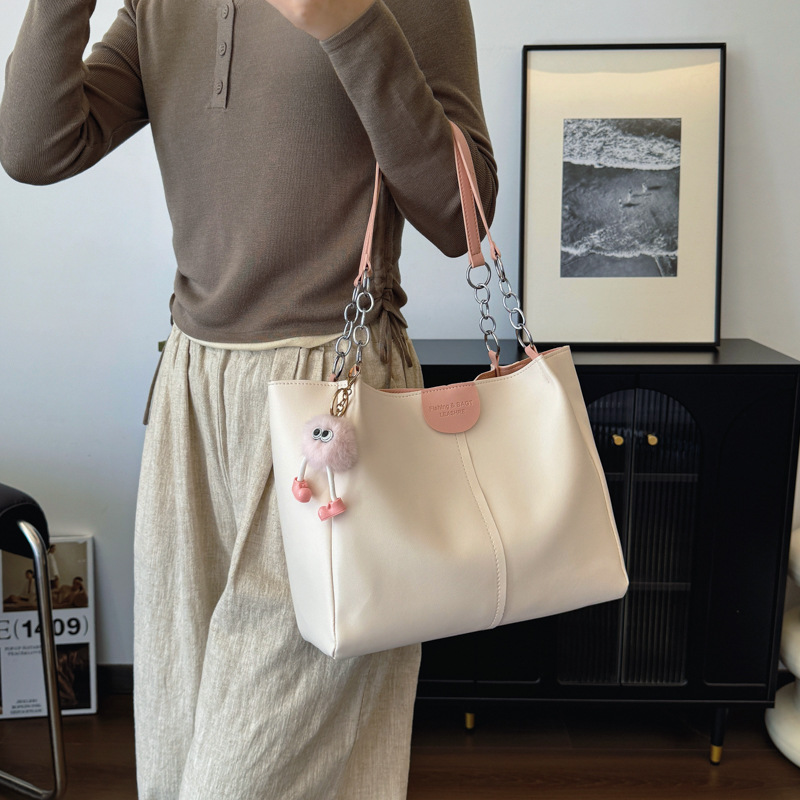 Bolso de mujer 2024 nuevo popular este año gran capacidad bolsa de mano, bolsa de hombro, bolsa de clase universitaria