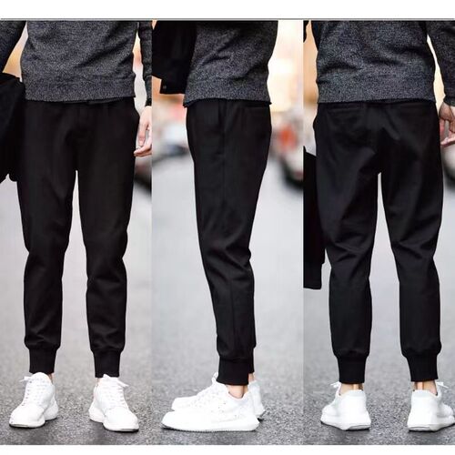 Cozy Fleece Lined Thick Casual Long Pants for Autumn and Winter Warmth - Men's New Loose Sport Bootcut Pants for Plus Size - Versatile