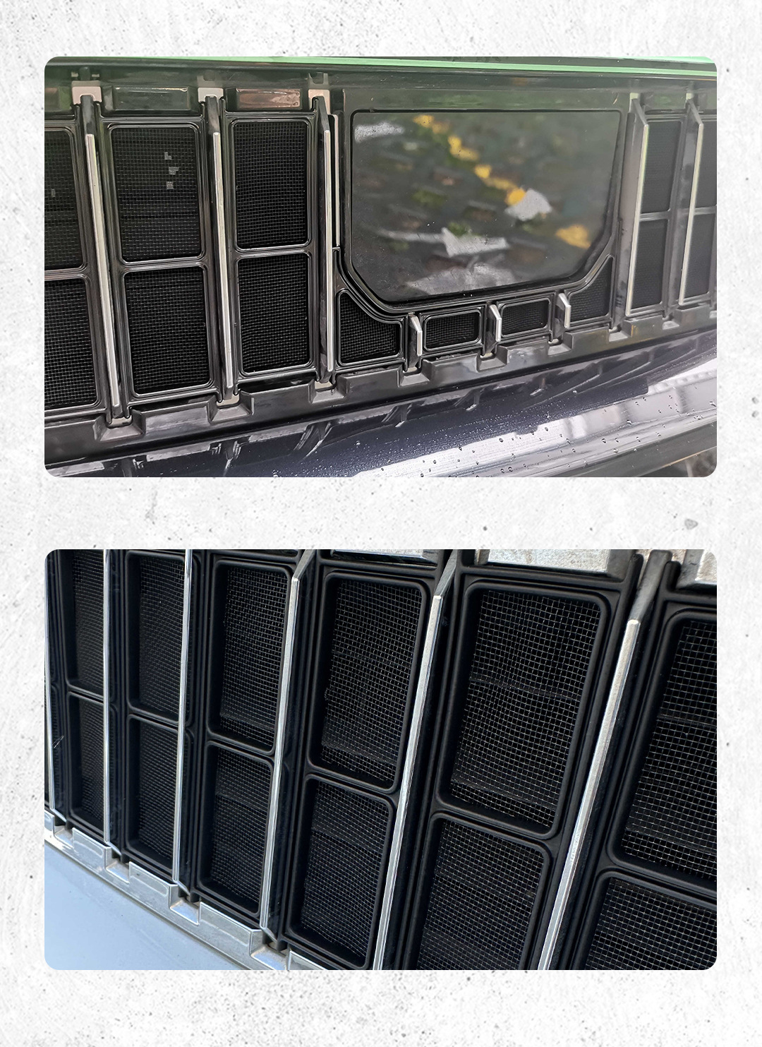 Suitable for Zeekr 009: Insect-proof net, car-specific protective decorative accessories, grille and radiator protection modification kit
