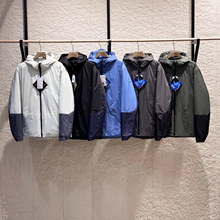 ON同款无标平替2025冬季新款薄棉三防棉服男户外休闲3D反光棉上衣