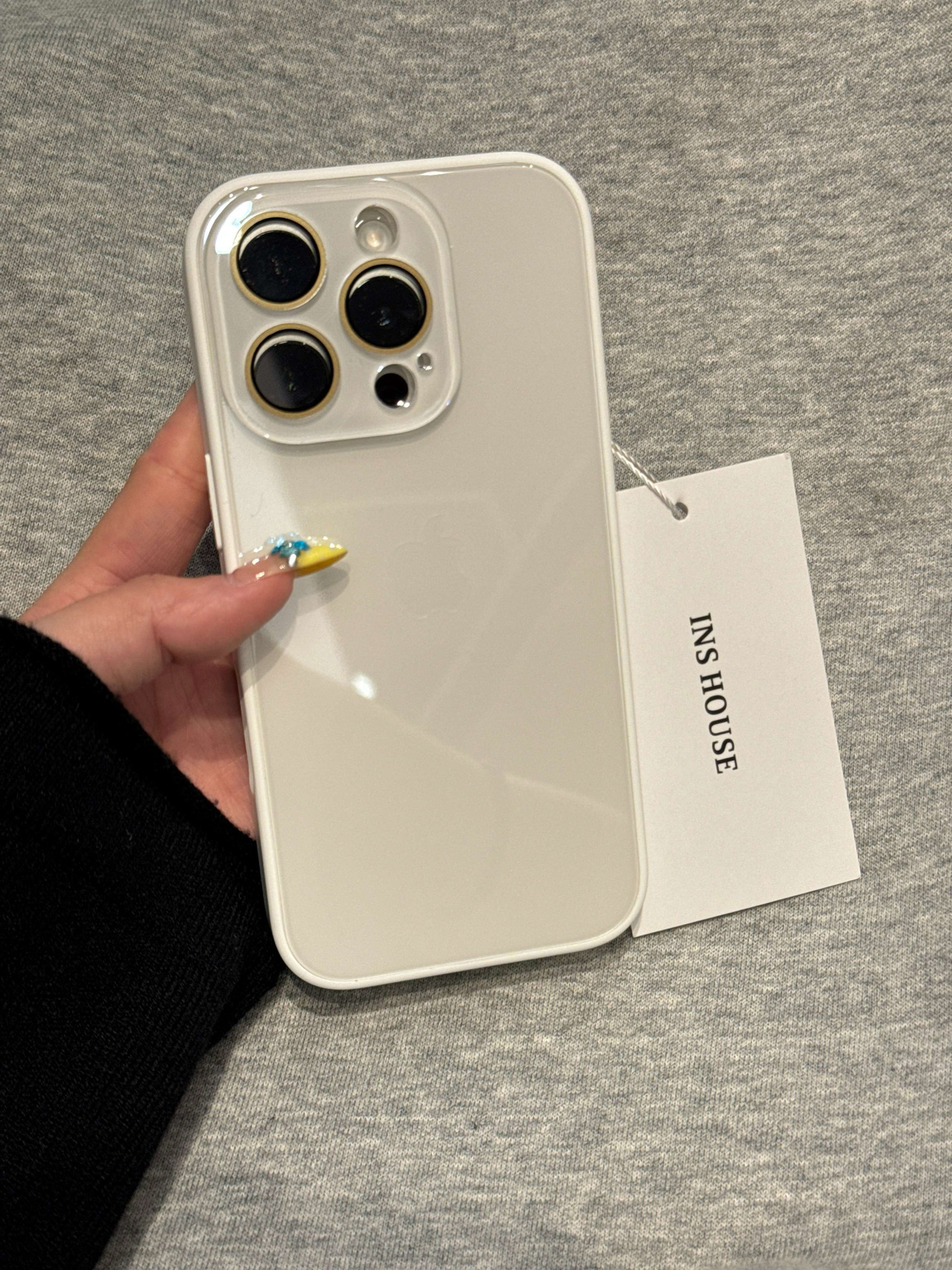 Clear Candy-colored Phone Case With Lens Protector For Iphone 16 Pro Max_voghion.com