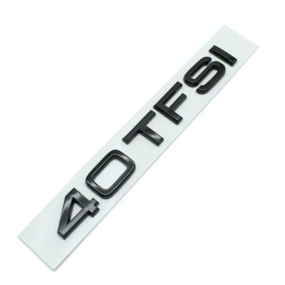 Car logo – Mark English Mark Car Sticker - black40tfsi