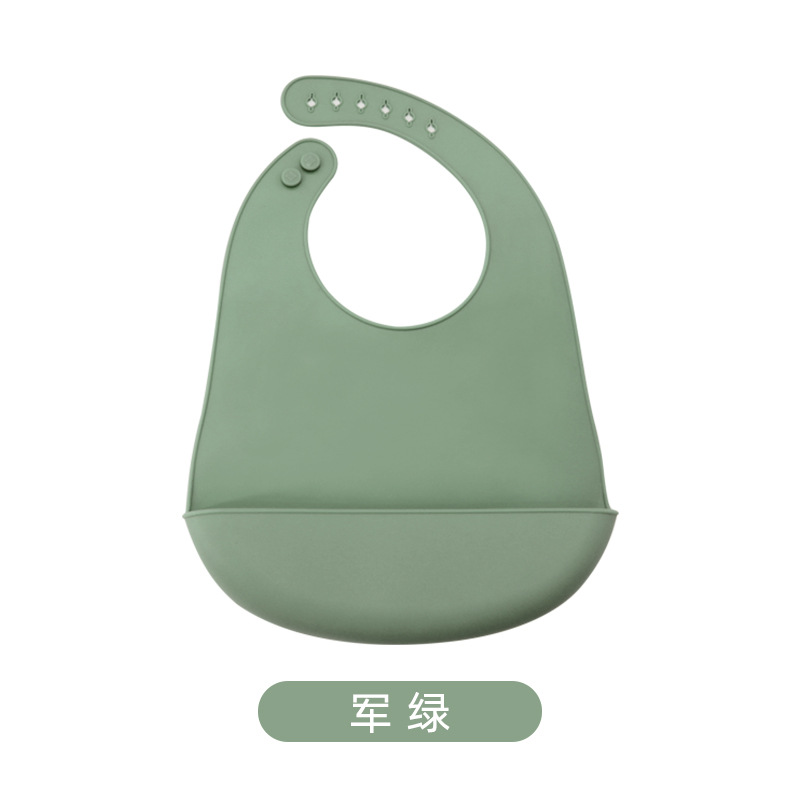 Babero de silicona babero de alimentos para bebés babero del bebé babero de silicona impermeable super suave babero traje babero