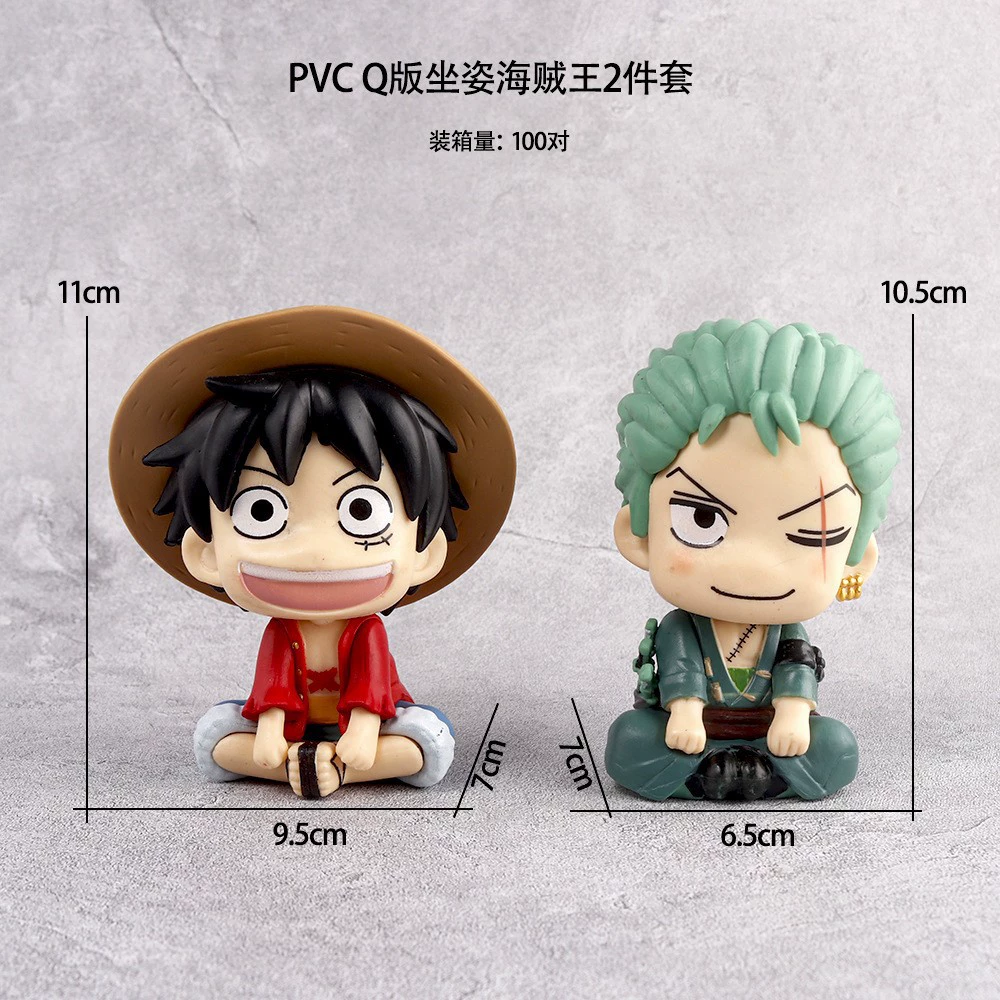 One Piece Q Версия Огненный кулак Лuffy Ace Три тысячи миров кимоно Юката фигурка Льюк модель украшение