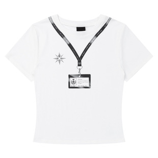 ��Ʒ���b���Lӡ���������ö���T��Ů�ļ��¿��@�ݶ̿��ɫ����ins