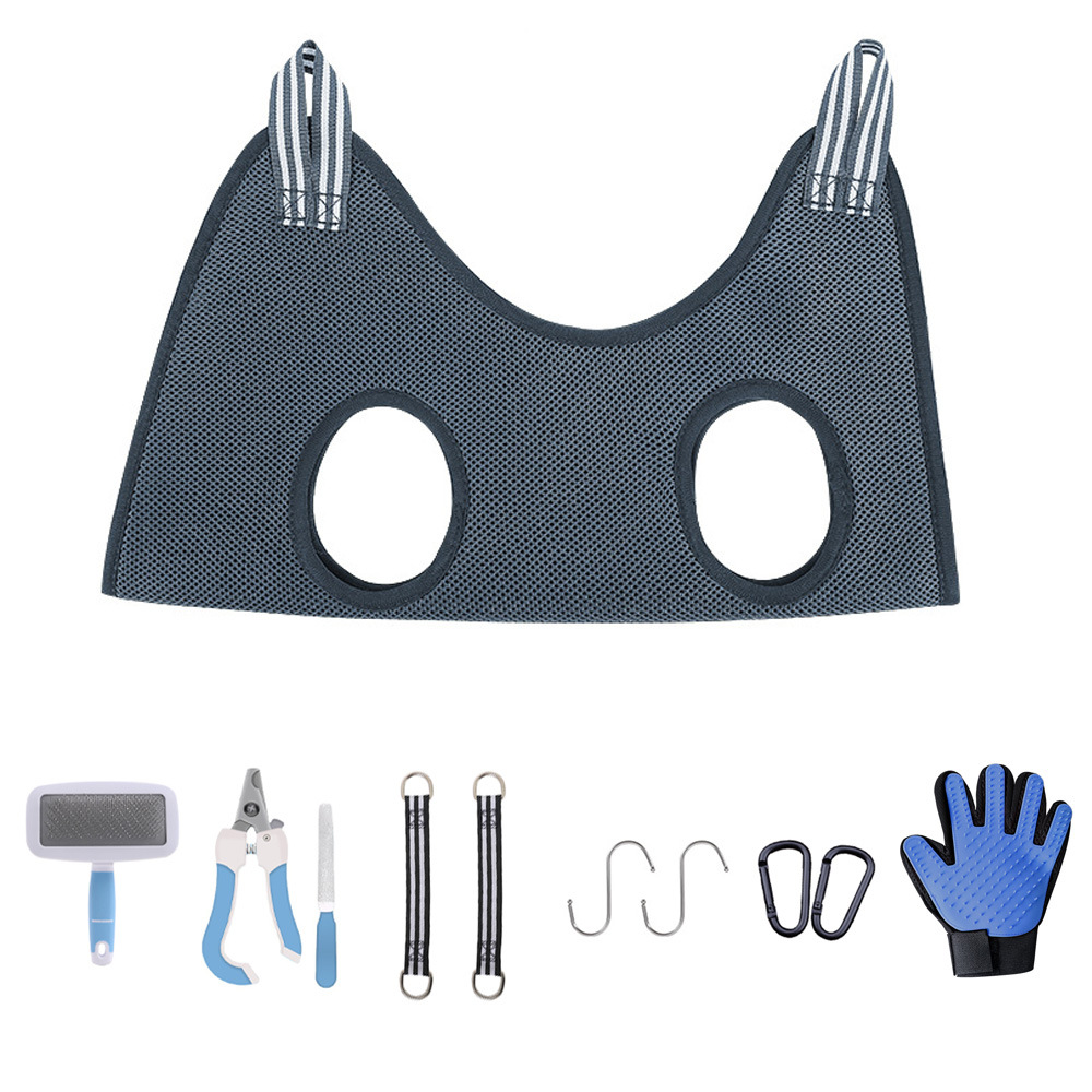 Mascotas de aseo transfronterizas, gatos, perros, uñas, perros, gatos pequeños y medianos, hamacas de limpieza, suministros para mascotas