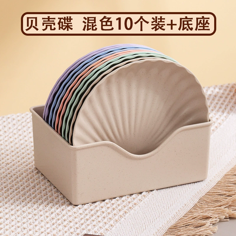Geometric Plastic Cute Desktop Trash Bin, Home Small Waste Can, Decorative Shapes & Colors