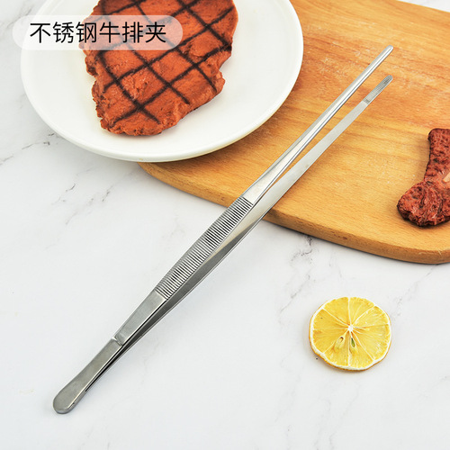 Amazon All Stainless Steel BBQ Japanese BBQ Clamps Korean BBQ Clamps Food Clamps Steak Clamps BBQ Clamps