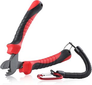 Speedwox Fishing Crimping Tool Fishing Pliers for Single-Barbed Hooks