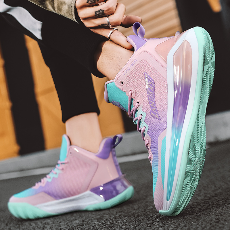 Sharp Edge 3 basketball shoes Autumn breathable lightweight sports shoes for children outdoor training boys wear-resistant non-slip shoes_voghion.com