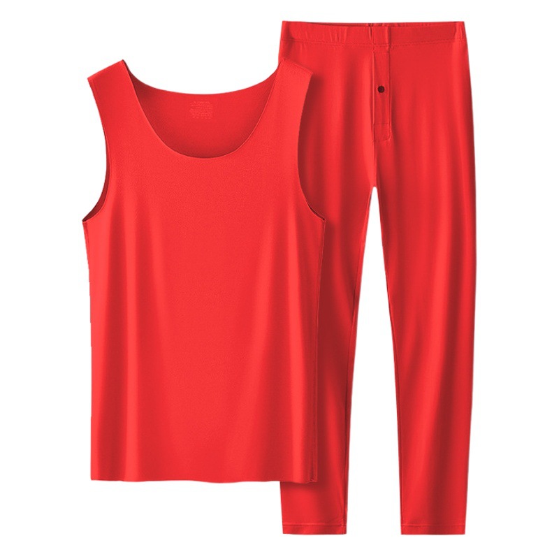 [SF envío gratis] 60 de doble cara modal primavera y verano año de nacimiento de pareja rojo base de boda festiva en stock