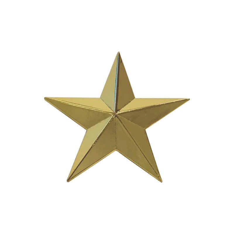 Suministro de stock estereoscópico de pentagrama rojo imán estereoscópico de pentagrama estrella de medalla image 5