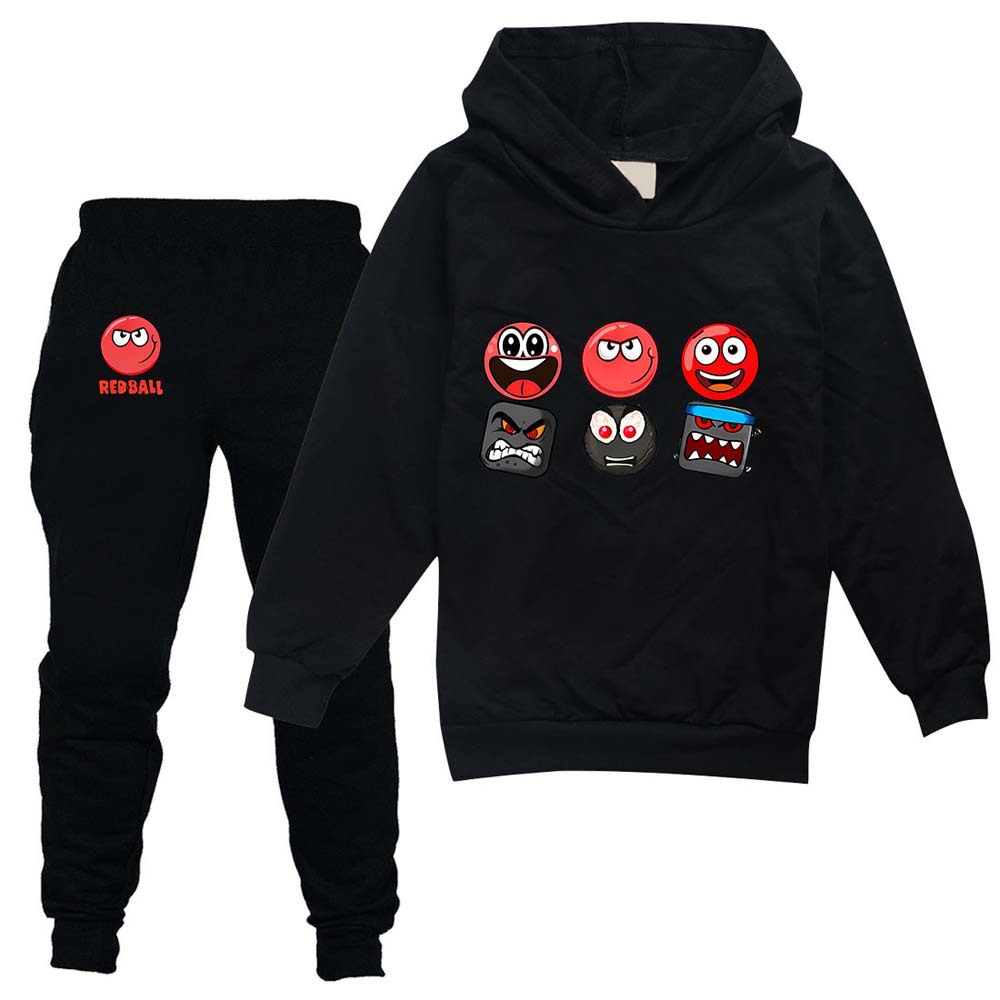 Red Ball 4 Kids Wear Children Clothes Baby Spring Autumn Two Piece Set for Boys and Girls_voghion.com