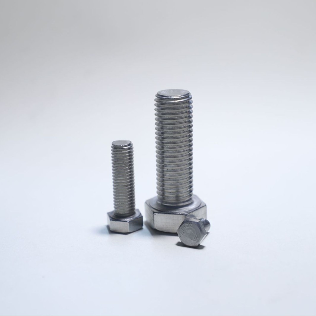 304/316 stainless steel hexagonal screw extension rod, national standard full tooth half tooth bolt