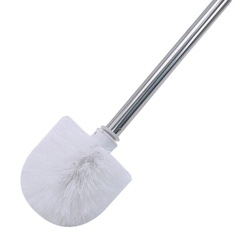 Stainless steel toilet brush Household plastic toilet brush Bathroom cleaning brush Toilet cleaning brush