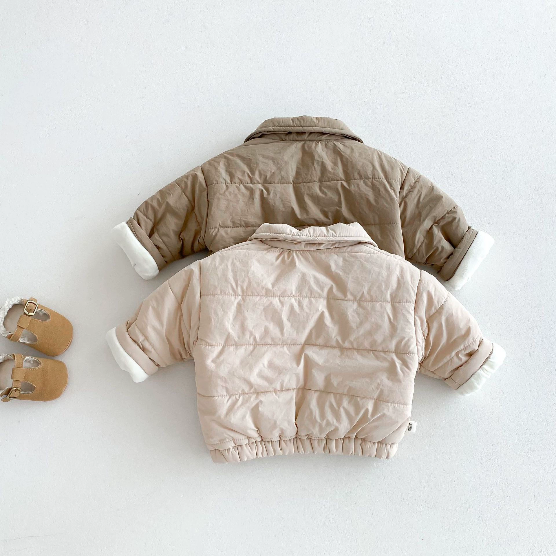 Children's keep warm quilted fashionable jacket for boys for men and women girl's, Korean style, western style