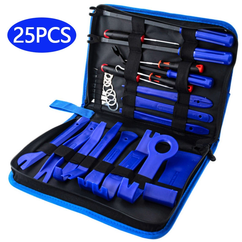 Комплект для трансграничного аудио демонтажа 3/5/12/16/19/25PCS ремонт автомобильной внутренней панели