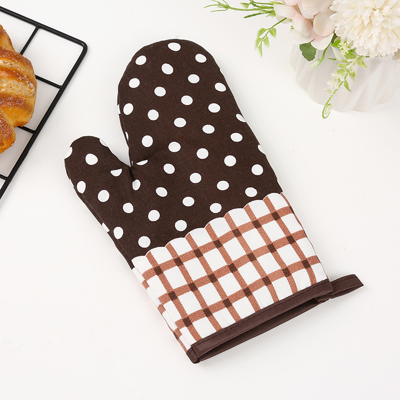 Kitchen Special Oven Heat-proof Gloves Thickened Microwave Oven Hot-proof Heat-resistant Silicone Steamer Household Baking