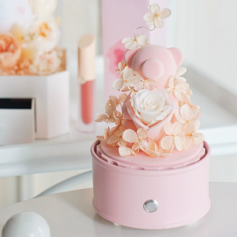 Everlasting flower JANE rose bouquet confession dried flower gift box high-end finished product commemorative gift for girlfriend