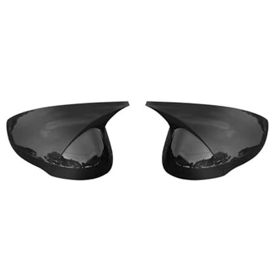 Suitable for the 22Nd Generation Civic, Special Horn-Shaped Rearview Mirror Shell Modified with Carbon Fiber Rearview Mirror Cover Decoration (Other Automotive Exterior Supplies) - glossy-black