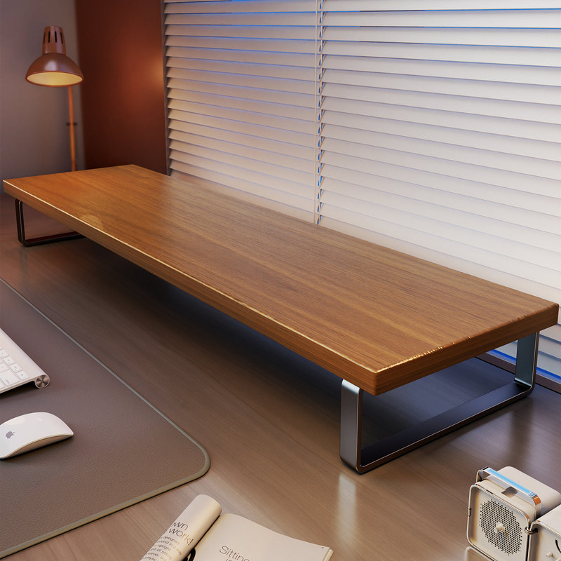 Computer Monitor Stand Desktop Riser Office Desk Monitor Heightening Base Storage Organizer Stand