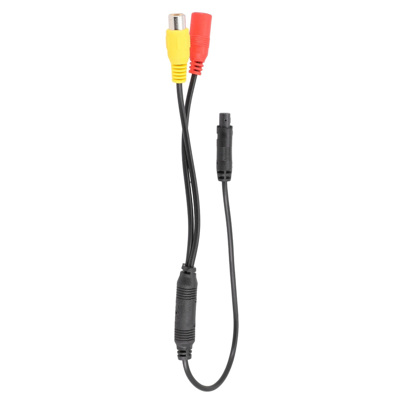 1X 4Pin Av Cable Reversing Camera for Neutral Cvbs Rca Connector Adapter Accessories 1X 4Pin Av Cable Reversing Camera for Neutral Cvbs Rca Connector Adapter Accessories