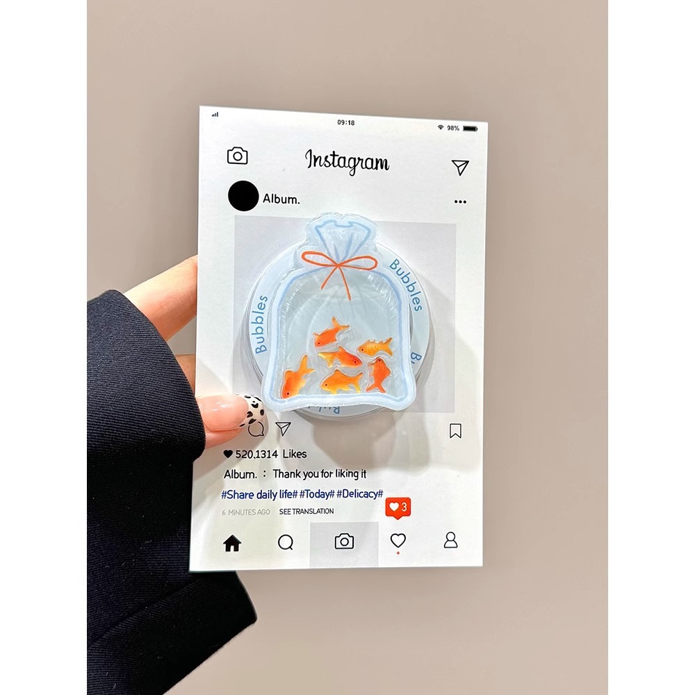 금붕어 로커 자석 스탠드 [싱글 스탠드]