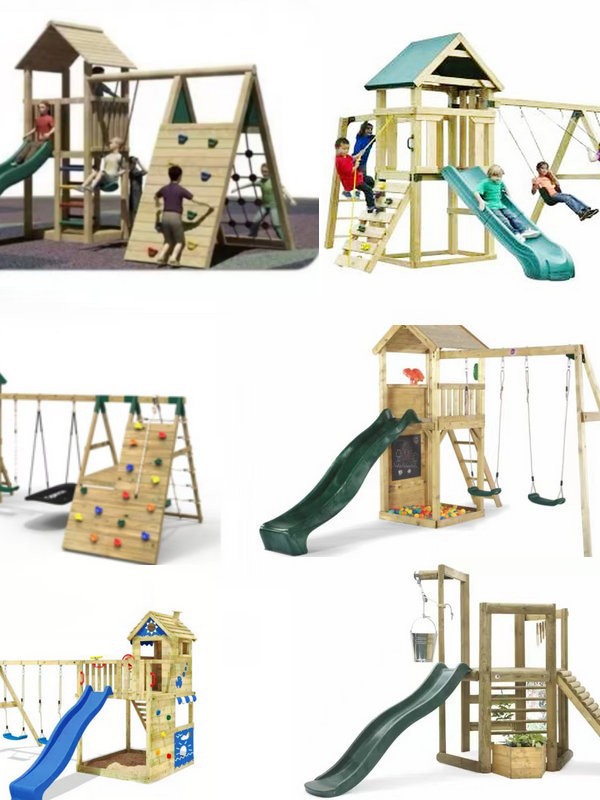 Gran patio, jardín de infantes americano, villa multifuncional, Huanghuali, tobogán combinado de madera para niños, columpio, envío gratis