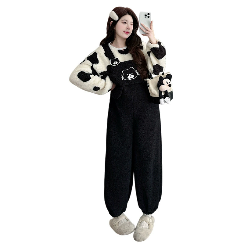 Warm overall, sweater, loose fit