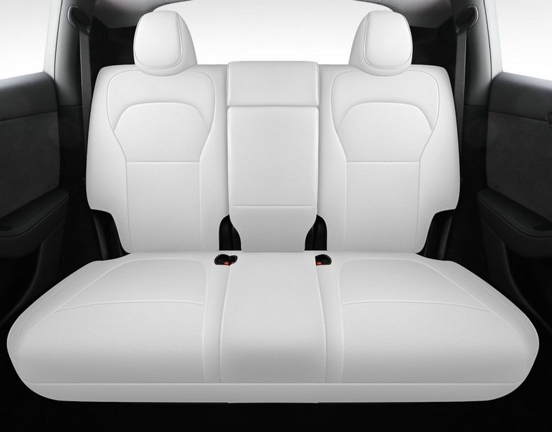 [Cross-border Exclusive] Applicable to Tesla's New ModelY Seat Cover Four Seasons Universal All-inclusive Nappa Leather