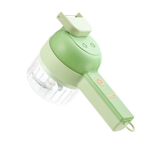 Gatling vegetable cutter, electric garlic smasher, handheld vegetable cutter, slicer, portable kitchen garlic mashed artifact