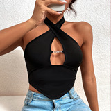 (Трансграничная торговля), сексуальный трикотажный свитер, летняя футболка, европейский стиль, облегающий крой, в обтяжку