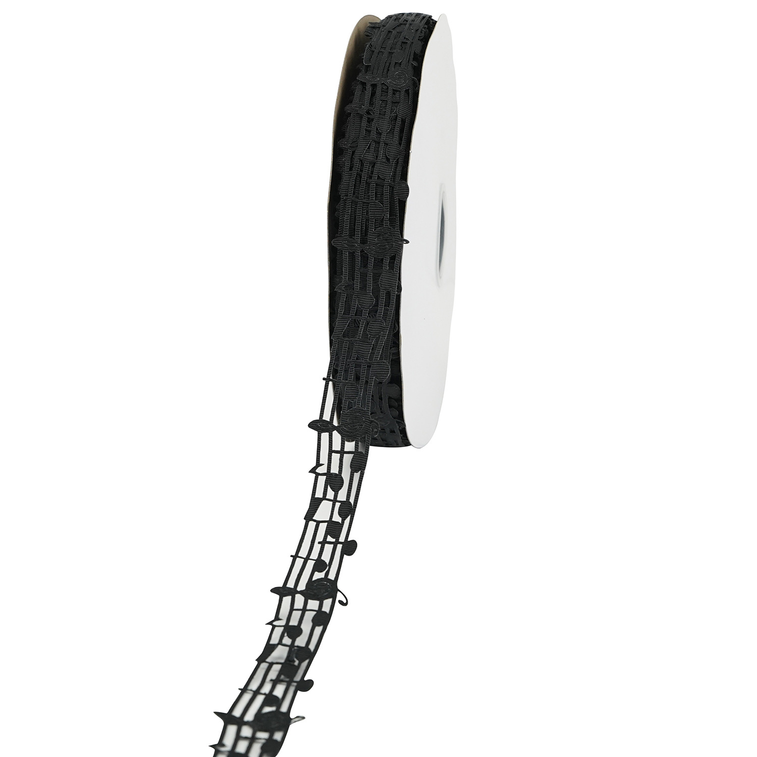 2,8 cm Venta caliente en stock notas de stock cinta de hilo hueco cinta hecha a mano DIY cinta de estampado accesorios de ropa