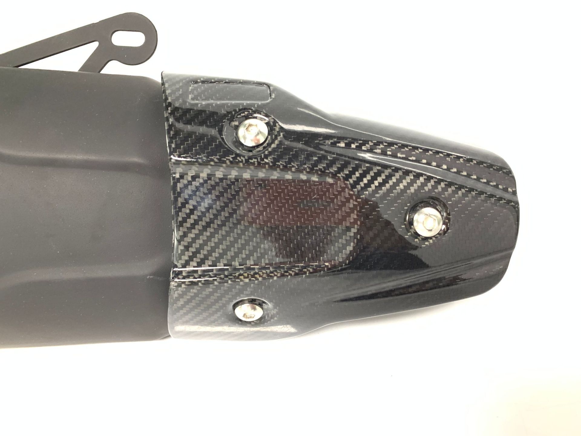 Suitable for Motorcycle Ninja400 800Mt Modified Exhaust Pipe Scorpio Dual Outlet Carbon Fiber Tail Section Exhaust