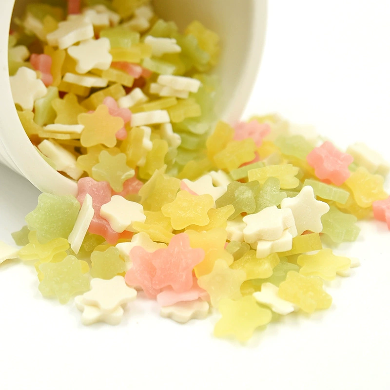 Маленький корм для домашних животных Чистка зубов Пятиконечная звезда Планшет для чистки зубов Молярная таблетка Хомяк Медведь Коренной зуб для удаления закуски галитоза