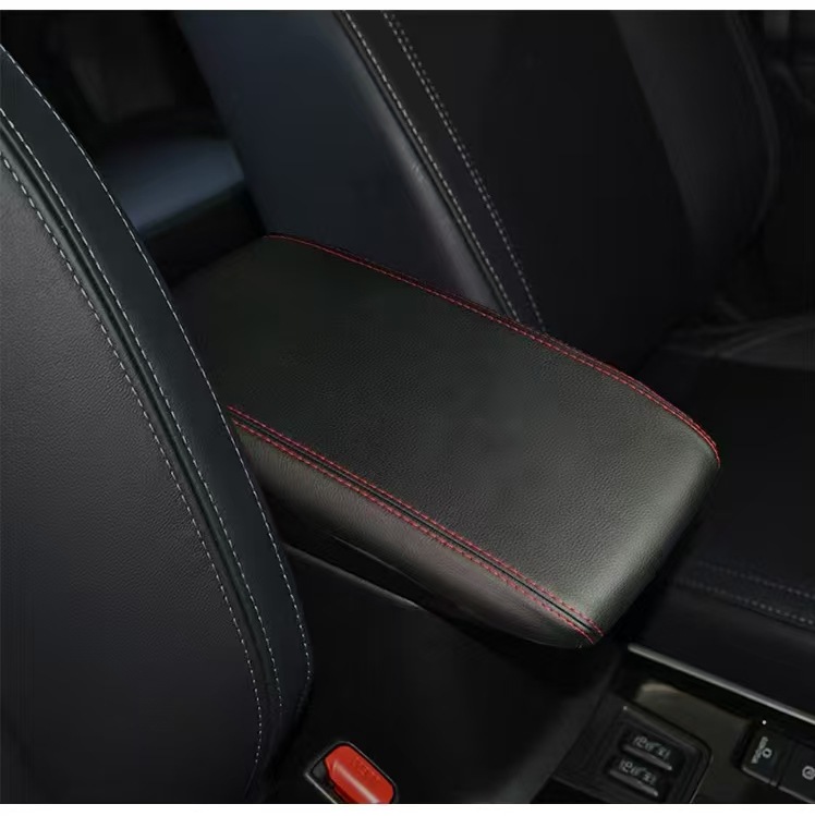Suitable for 16-21 Models of Outlander Central Armrest Leather Protective Cover, Armrest Box Leather Cover, Armrest Box Cover Leather