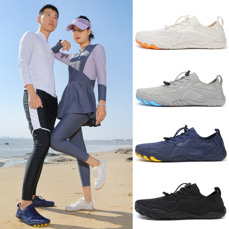 Outdoor Five-Finger Fitness Shoes, Water Shoes, Beach Shoes, Barefoot Diving Shoes, Swimming Fitness Shoes, Factory Ready Stock Wholesale Outdoor Five-Finger Fitness Shoes, Water Shoes, Beach Shoes, Barefoot Diving Shoes, Swimming Fitness Shoes, Factory Ready Stock Wholesale