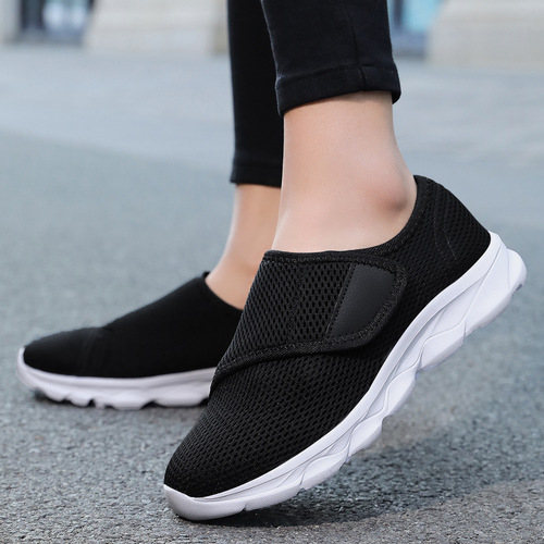 Women's Breathable Mesh Casual Shoes Flat Slip-On Comfortable Shoes Men's Casual Shoes