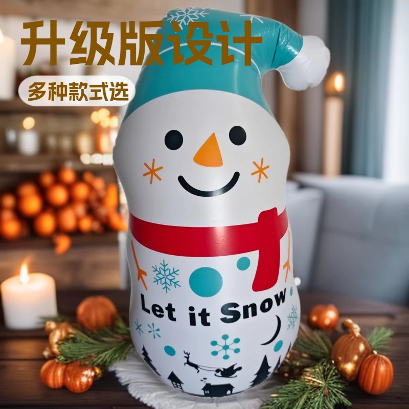 inflatable Christmas ghost roly-poly doll PVC