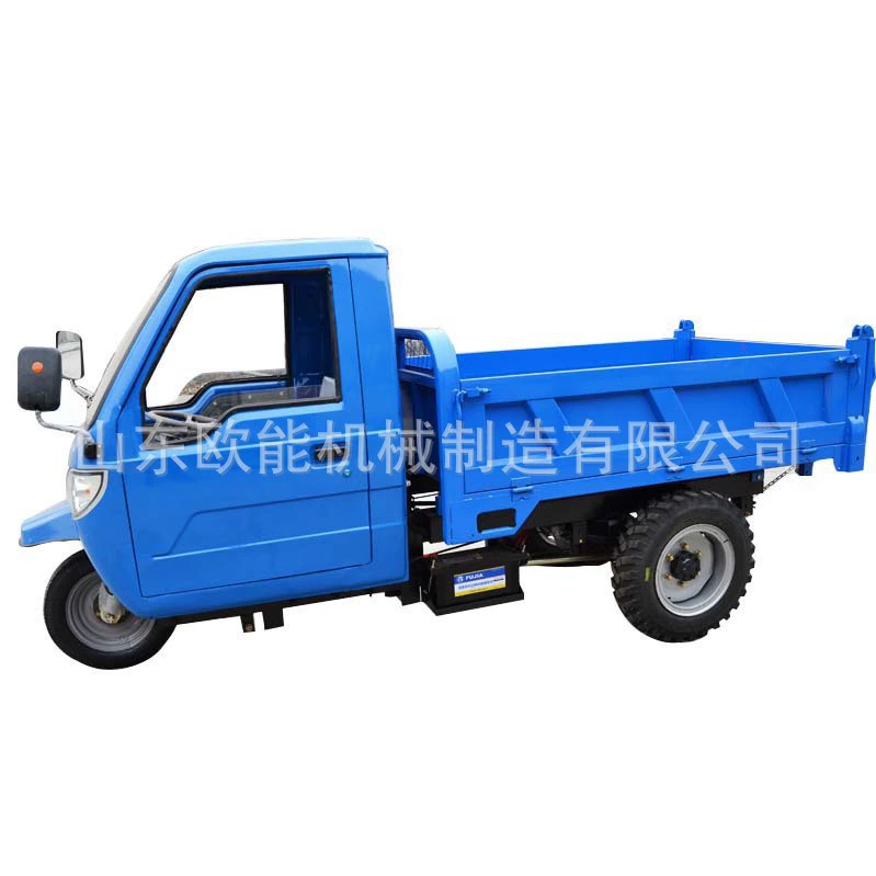 Кирпичный грузовик, инженерный электрический транспорт, самосвал для бетона, сельскохозяйственный самосвал, строительная площадка, малый дизельный трицикл