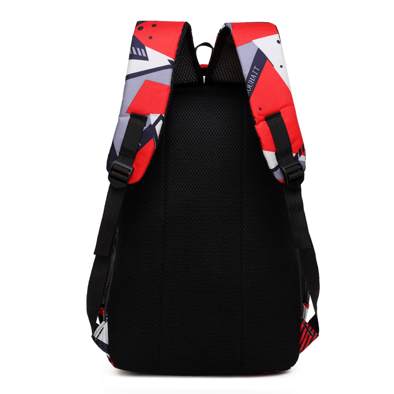 Venta al por mayor nueva mochila de nailon de gran capacidad bolso de computadora de camuflaje casual simple bolso escolar para estudiantes de secundaria Oxford para hombres
