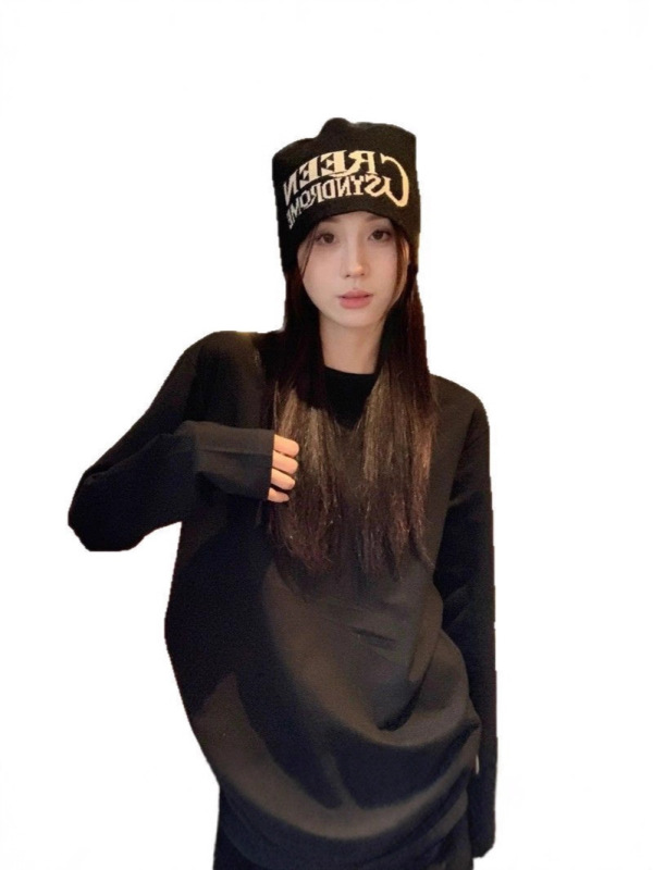 シンプルで万能な白いプルオーバー、女性用長袖Tシャツ、秋カジュアルルーズスリミングボトリングシャツトップ|undefined