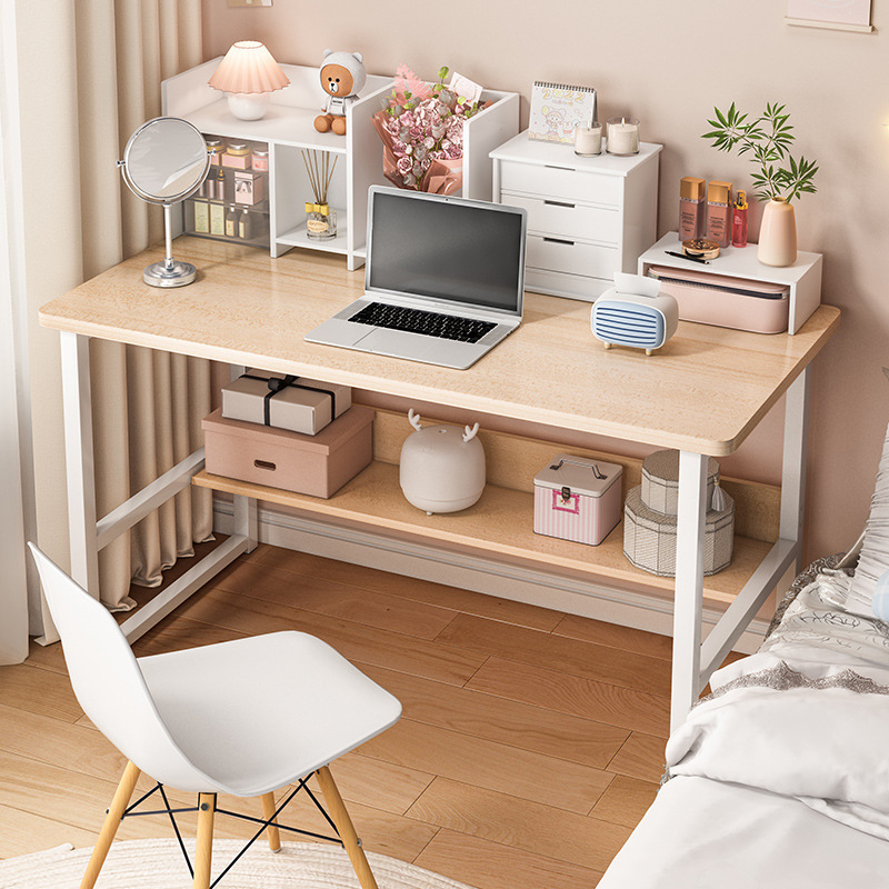 Mesa pequeña, casa de alquiler simple, mesa de dormitorio, dormitorio, escritorio de computadora para niñas, escritorio para el hogar, oficina de escritura