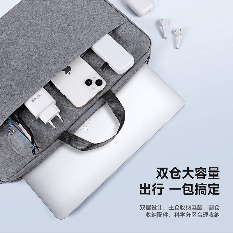 Bolsa de ordenador portátil de la tableta de negocios simple MacBook portátil funda protectora bolsa de forro ligero al por mayor