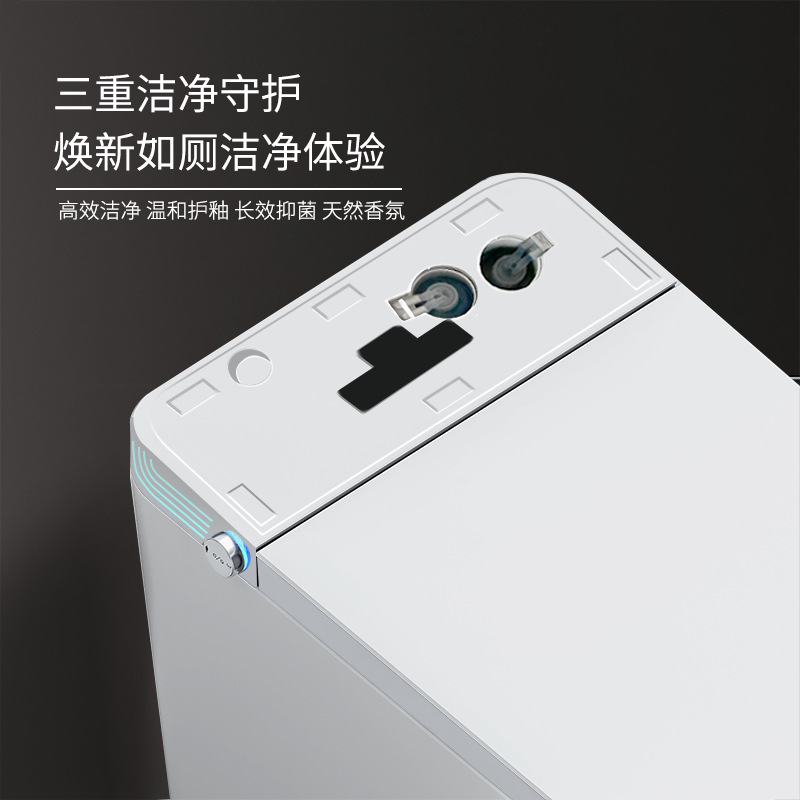 Chaozhou inodoro asiento de inodoro doméstico integral sin restricción de presión de agua tipo calentamiento instantáneo fuente de tapa automática suministro directo de fábrica