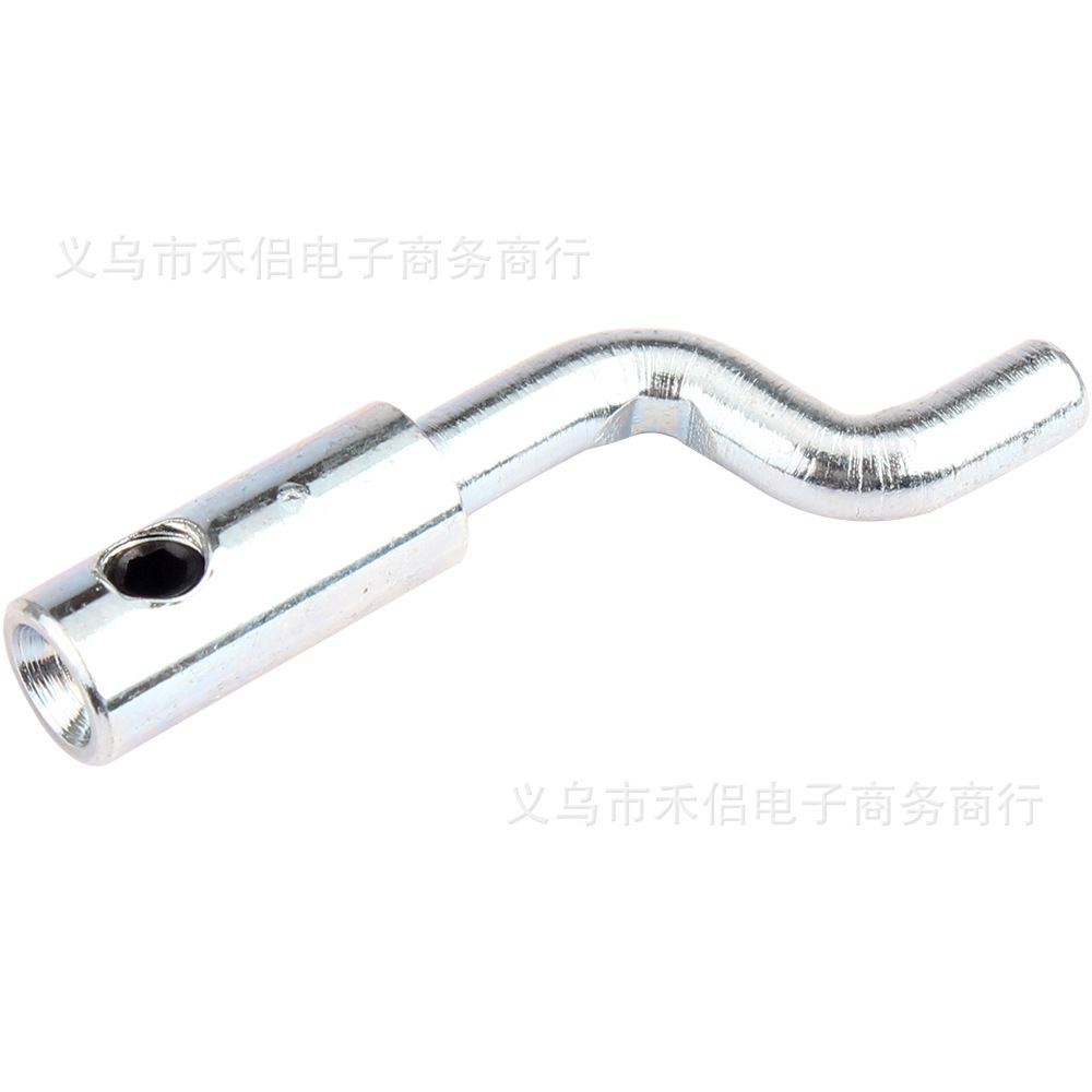 3 adjustable Z-shaped elbow throttle and brake cable ends for lawn mowers, mini bikes, go-karts, and dog scooters