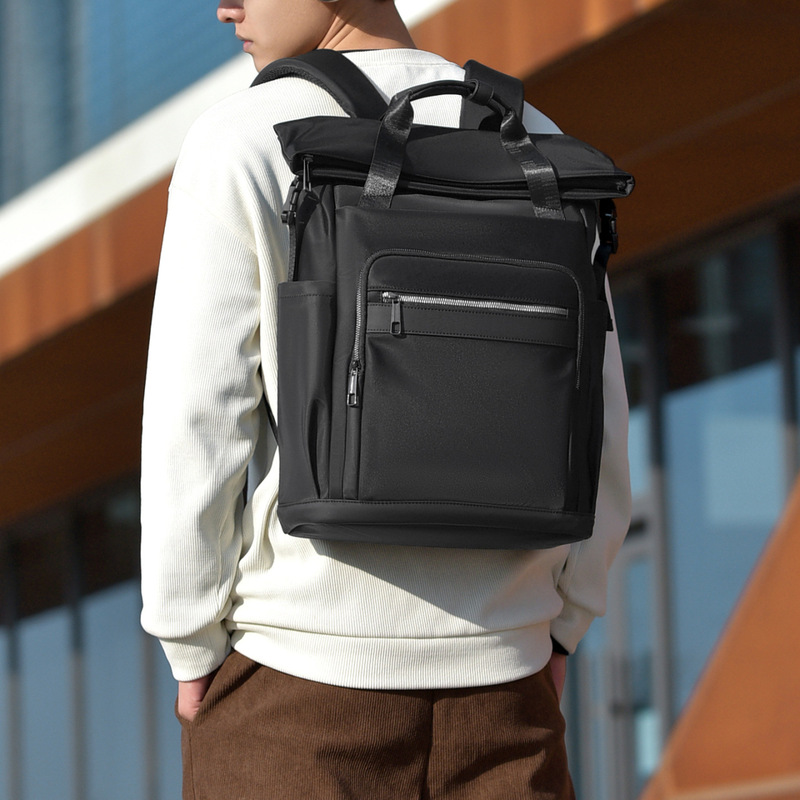 New wear-resistant casual backpack for men, large capacity, versatile, simple design, suitable for students, business travel, and as a laptop bag New wear-resistant casual backpack for men, large capacity, versatile, simple design, suitable for students, business travel, and as a laptop bag