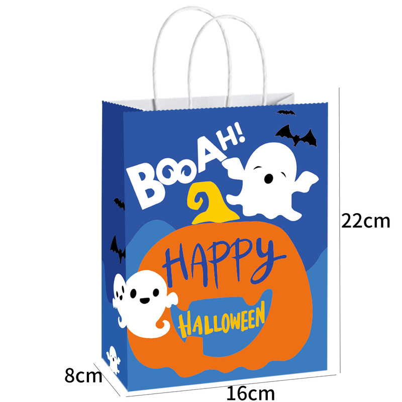 Amazon新品可爱い风ハロウィンギフト纸バッグ诞生日パーティーショッピングギフト纸バッグジュエリーハンディバッグ|undefined